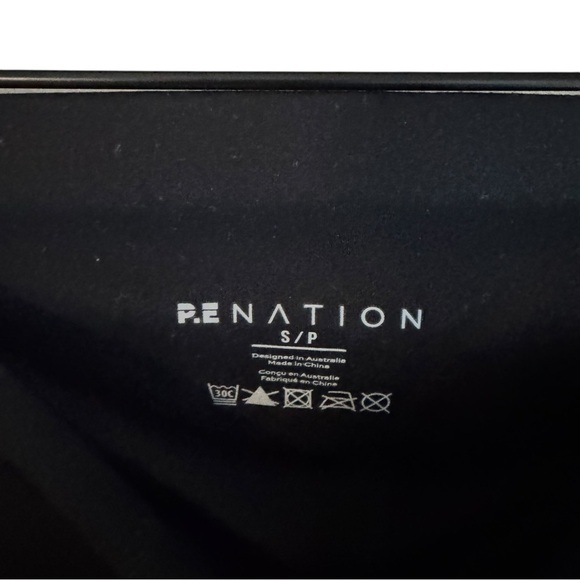 New! P.E. Nation Dedication High waist Two-tone Leggings - Picture 9 of 11